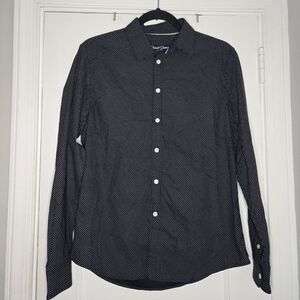 Desert Dunes Small Dark Blue Button-Down Shirt